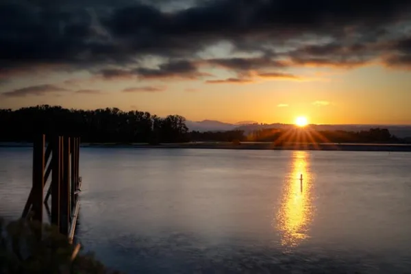 Sunrise over Sauvie .01